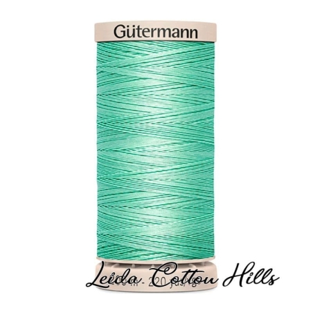 Hilo quilting (acolchado) de Gütermann algodón 200 m. Color verde claro 7884 ∙ Leida Cotton Hills