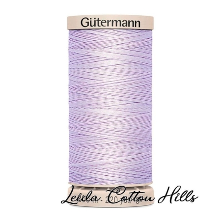 Hilo quilting (acolchado) de Gütermann algodón 200 m. Color lavanda claro 6074 ∙ Leida Cotton Hills