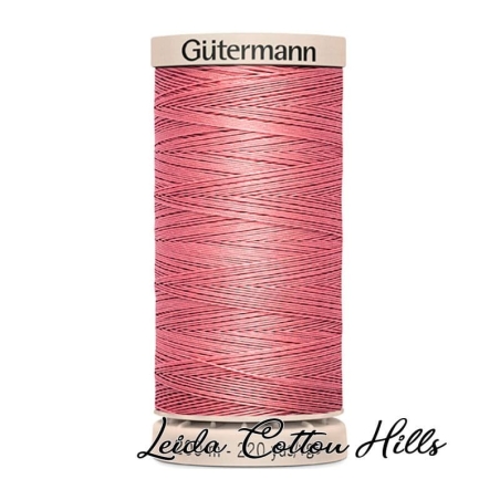 Hilo quilting (acolchado) de Gütermann algodón 200 m. Color rosa palo 2536 ∙ Leida Cotton Hills