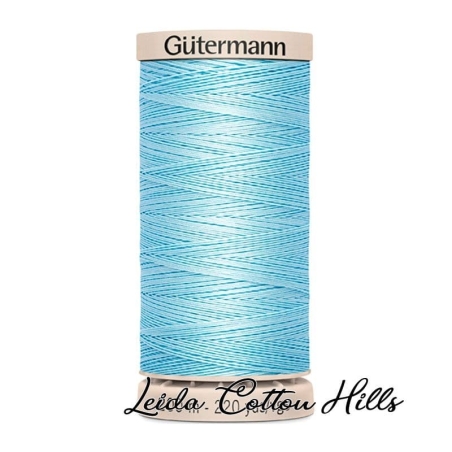 Hilo quilting (acolchado) de Gütermann algodón 200 m. Color azul bebé 7469 ∙ Leida Cotton Hills