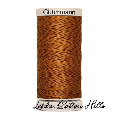 Hilo quilting (acolchado) de Gütermann algodón 200 m. Color teja 1554 ∙ Leida Cotton Hills
