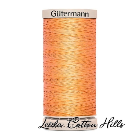 Hilo quilting (acolchado) de Gütermann algodón 200 m. Color naranja pastel 1695 ∙ Leida Cotton Hills