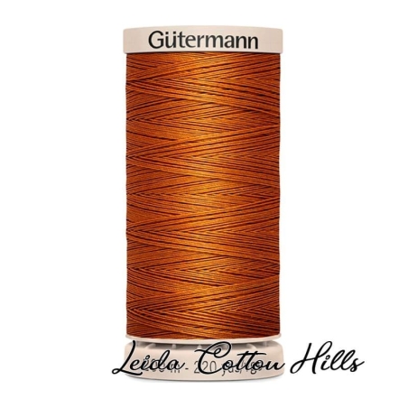 Hilo quilting (acolchado) de Gütermann algodón 200 m. Color terracota 1771 ∙ Leida Cotton Hills