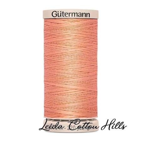 Hilo quilting (acolchado) de Gütermann algodón 200 m. Color melocotón 1938 ∙ Leida Cotton Hills