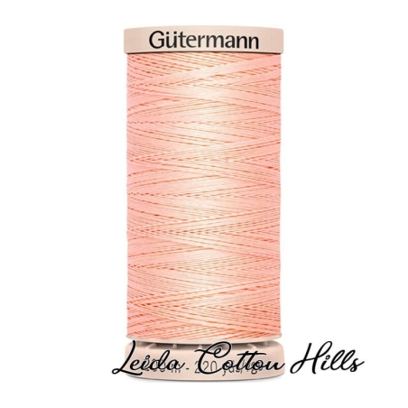 Hilo quilting (acolchado) de Gütermann algodón 200 m. Color rosa palo 2238 ∙ Leida Cotton Hills