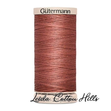 Hilo quilting (acolchado) de Gütermann algodón 200 m. Color rosa palo oscuro 2635  ∙ Leida Cotton Hills