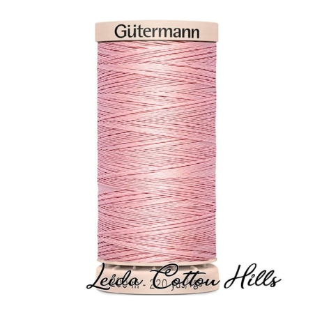 Hilo quilting (acolchado) de Gütermann algodón 200 m. Color malva claro 3117 ∙ Leida Cotton Hills