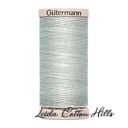 Hilo quilting (acolchado) de Gütermann algodón 200 m. Color gris claro 4507 ∙ Leida Cotton Hills