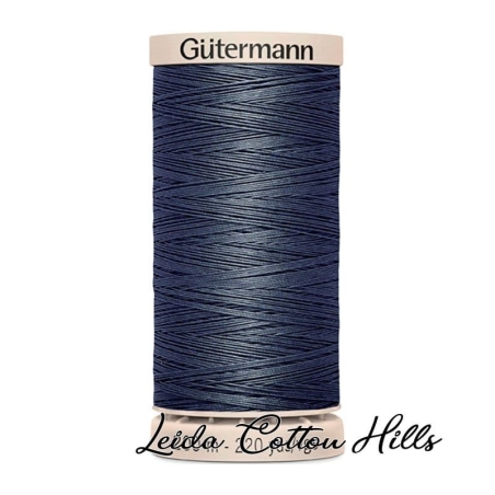 Hilo quilting (acolchado) de Gütermann algodón 200 m. Color azul tormenta 5114 ∙ Leida Cotton Hills