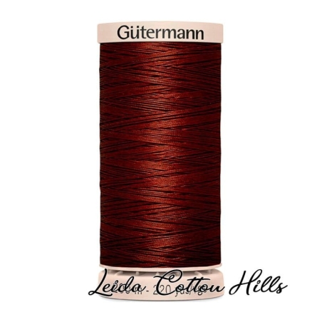 Hilo quilting (acolchado) de Gütermann algodón 200 m. Color burdeos 5770 ∙ Leida Cotton Hills