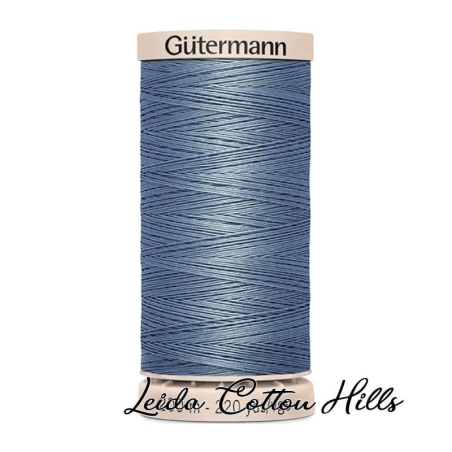 Hilo quilting (acolchado) de Gütermann algodón 200 m. Color azul pizarra claro 5815 ∙ Leida Cotton Hills