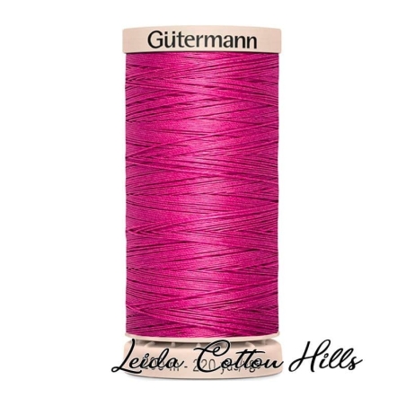 Hilo quilting (acolchado) de Gütermann algodón 200 m. Color buganvilla 5992 ∙ Leida Cotton Hills