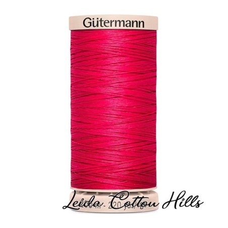 Hilo quilting (acolchado) de Gütermann algodón 200 m. Color fucsia 5969 ∙ Leida Cotton Hills