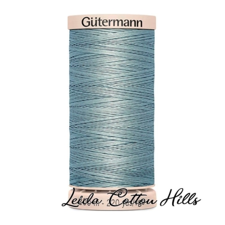 Hilo quilting (acolchado) de Gütermann algodón 200 m. Color gris medio 6506 ∙ Leida Cotton Hills