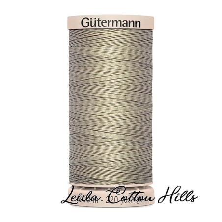 Hilo quilting (acolchado) de Gütermann algodón 200 m. Color verde agrisado 8775 ∙ Leida Cotton Hills