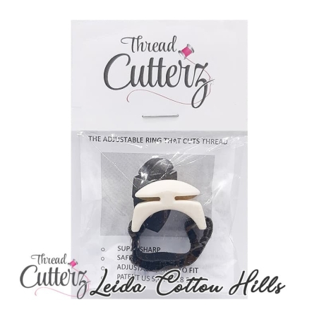 Blíster anillo corta hilo crema  ∙ Leida Cotton Hills