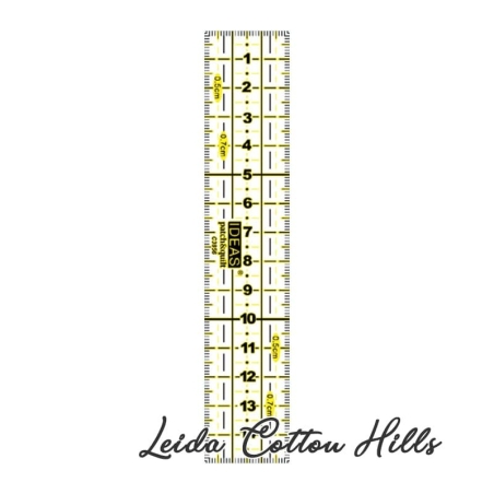 Regla para dibujar y cortar 3 x 15 cm - Ideas ∙ Leida Cotton Hills