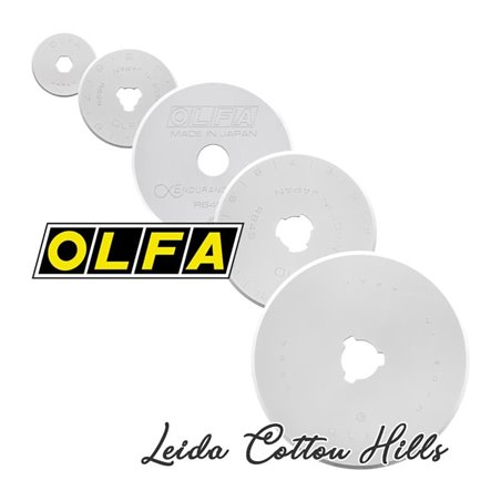 ? Cuchillas Cutter Rotatorio de Olfa ∙ Leida Cotton Hills