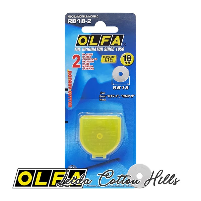 ? Cuchillas Cutter Rotatorio de Olfa ∙ Leida Cotton Hills