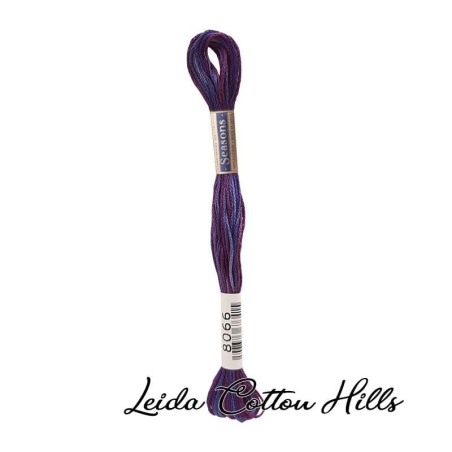 Hilo Seasons 8000 para bordar, madeja mouline 25 de Lecien Color 8066 ∙ Leida Cotton Hills