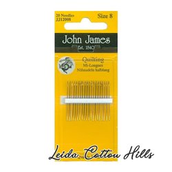 ✏️ Agujas para Acolchar - John James ∙ Leida Cotton Hills