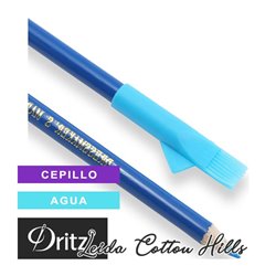 Lápiz marcador de modista con cepillo en azul de Dritz  ∙ Leida Cotton Hills