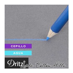 Muestra marca del lápiz marcador de modista azul de Dritz  ∙ Leida Cotton Hills