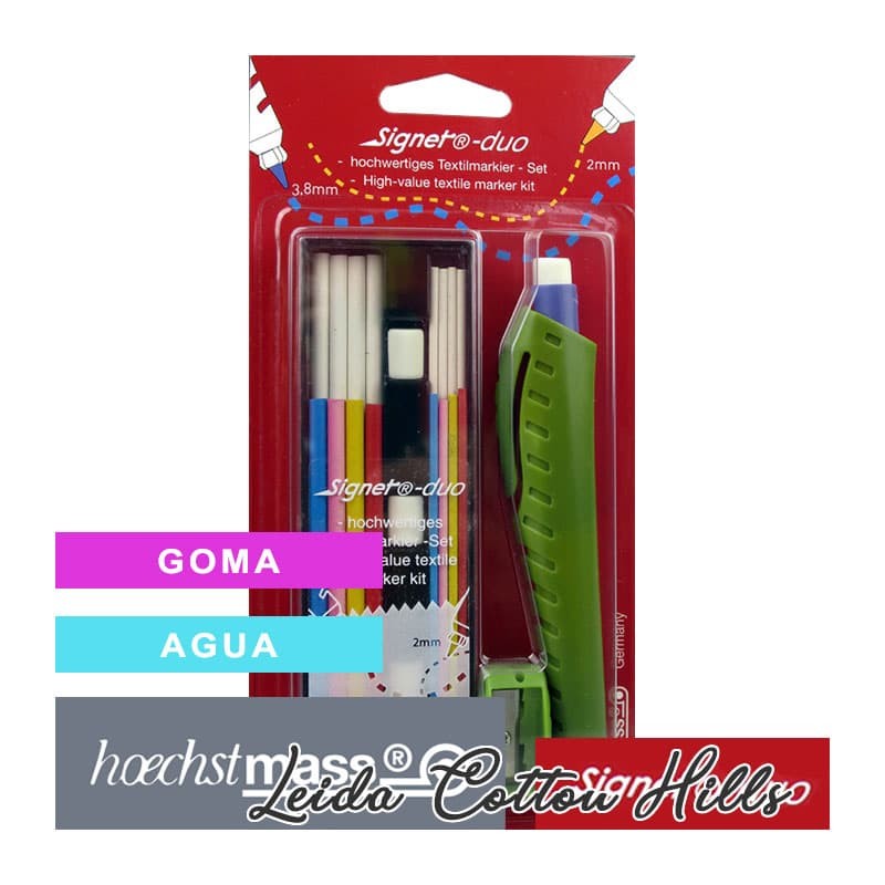 ✏️ Set Portaminas de Minas Cerosas 2 grosores - Set Duo ∙ Leida Cotton Hills