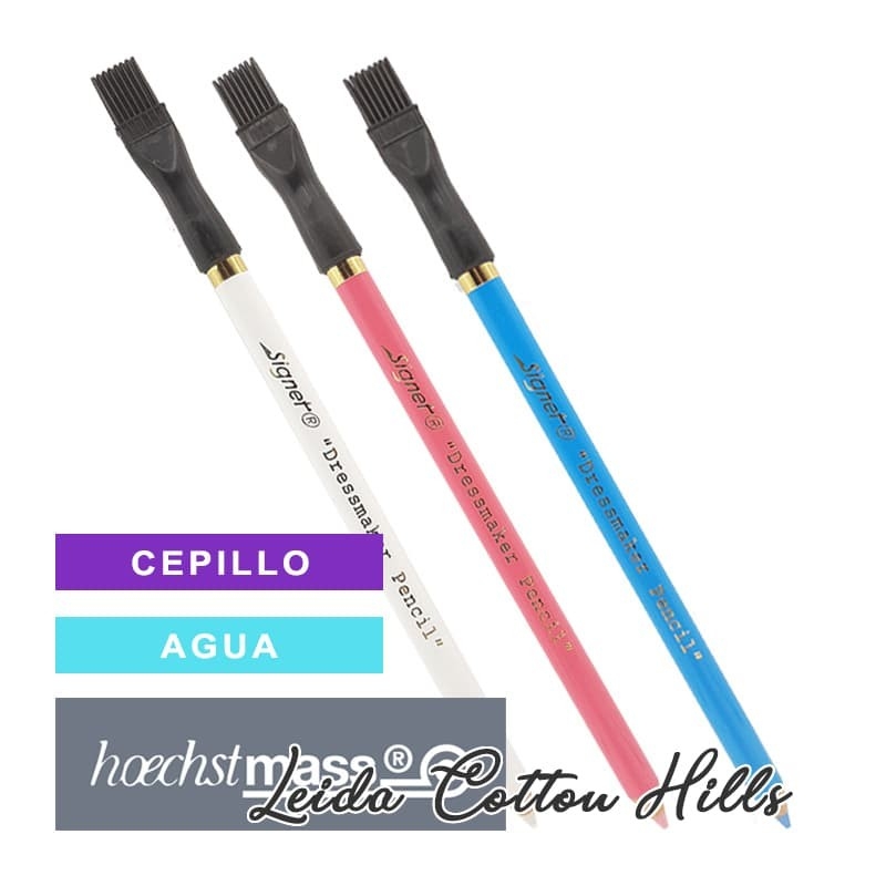 Lápiz de tiza con cepillo ∙ Leida Cotton Hills