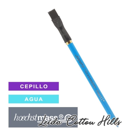 Lápiz de tiza azul con cepillo ∙ Leida Cotton Hills