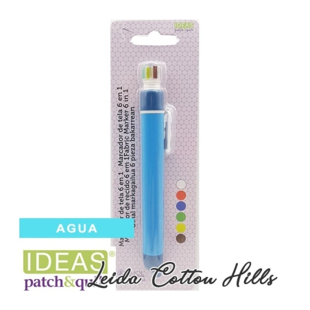 Portaminas con minas de colores solubles ∙ Leida Cotton Hills
