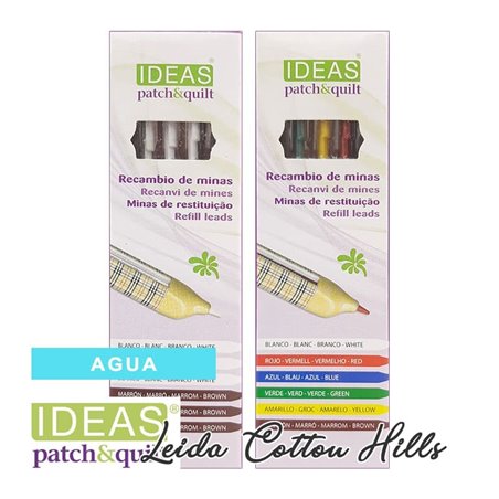 ✏️ Recambio de Minas para Marcador de tela de Minas Solubles 6 en 1 - Ideas ∙ Leida Cotton Hills