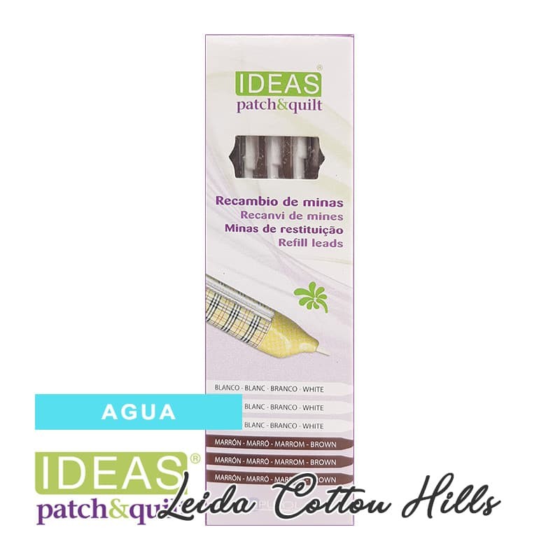 ✏️ Recambio de Minas para Marcador de tela de Minas Solubles 6 en 1 - Ideas ∙ Leida Cotton Hills