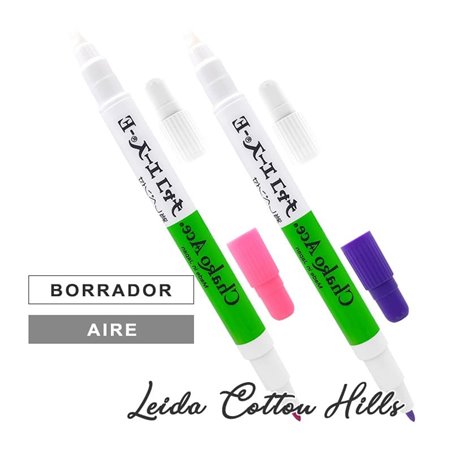 marcador rosa/violeta - aire