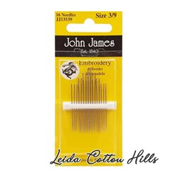 ⭐️ Agujas para Bordar - John James ∙ Leida Cotton Hills