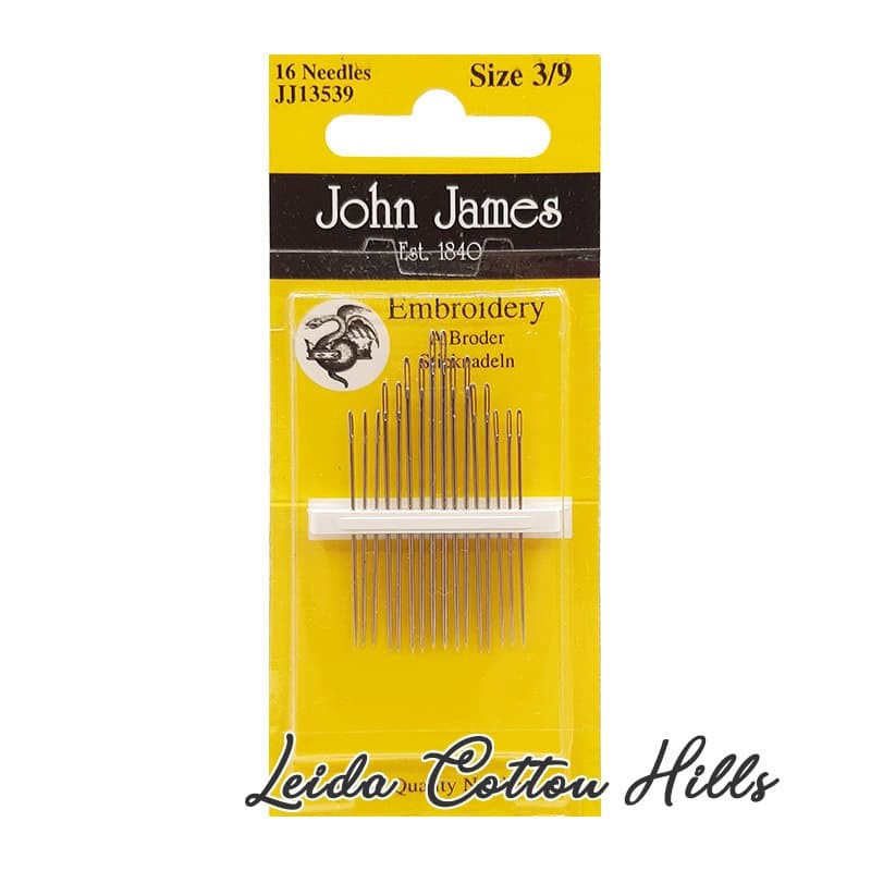 ⭐️ Agujas para Bordar - John James ∙ Leida Cotton Hills