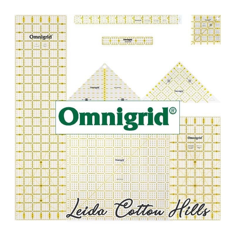 Reglas en pulgadas de Omnigrid ∙ Leida Cotton Hills