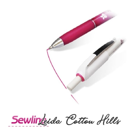 Detalle de borrador (goma) para portaminas Sewline ∙ Leida Cotton Hills