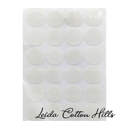 Lámina con 24 anillos adhesivos antideslizantes ∙ Leida Cotton Hills