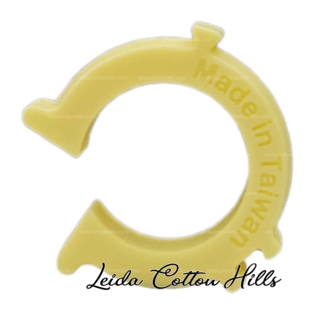 Clips azules para canillas ∙ Leida Cotton Hills