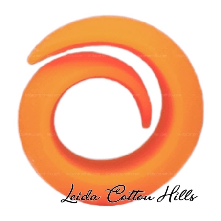 Complemento naranja para bobina ∙ Leida Cotton Hills