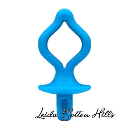 Complemento azul para canilla y bobina ∙ Leida Cotton Hills