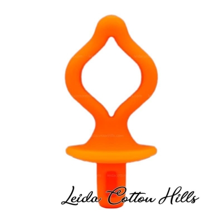 Complemento naranja para canilla y bobina ∙ Leida Cotton Hills