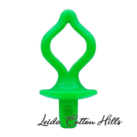 Complemento verde para canilla y bobina ∙ Leida Cotton Hills