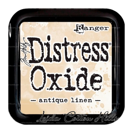 Almohadilla de tinta distress mini color antique linen∙ Leida Cotton Hills