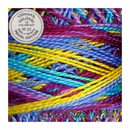 Hilos perlé Valdani Nº 12 color M 32 joyas ∙ Leida Cotton Hills