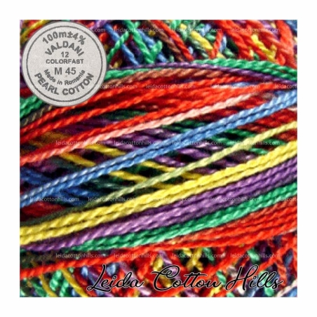 Hilos perlé Valdani Nº 12 color M 45 brillos ∙ Leida Cotton Hills