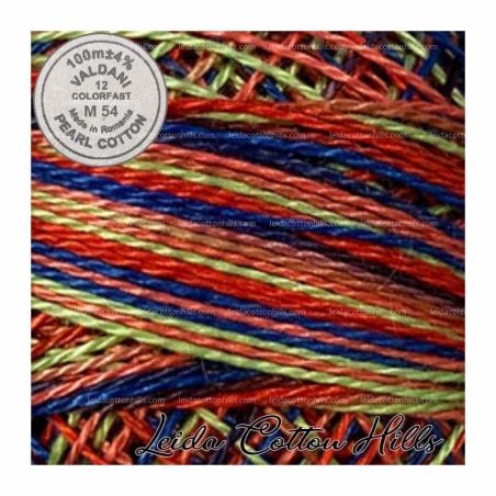 Hilos perlé Valdani Nº 12 color M 54 primarias ∙ Leida Cotton Hills