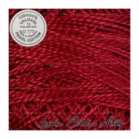 Hilos perlé Valdani Nº 12 color O 775 Turquía ∙ Leida Cotton Hills