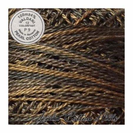 Hilos perlé Valdani Nº 12 color P 9 bronce ∙ Leida Cotton Hills